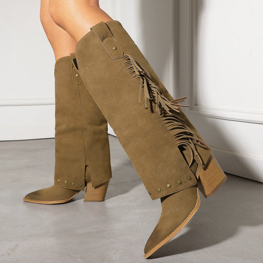 Botas estilo western para mujer